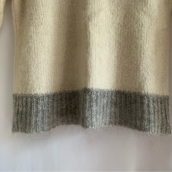 Rag & Bone Alpaca Wool Blend Color Block Sweater - Picture 10 of 11